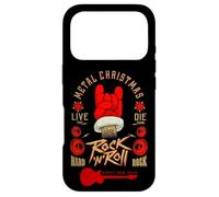 Carcasa para iPhone 17 Pro New Year Metal Christmas 2024 Rock & Roll Music Hand Sign