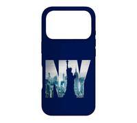 Carcasa para iPhone 17 Pro New York City Statue of Liberty NY Photo Silhouette