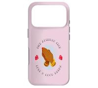 Carcasa para iPhone 17 Pro Nice Attitude Club - Love & Good Karma (Manos Rezando)
