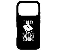 Carcasa para iPhone 17 Pro Night-Time Bible Reader I Read Past My Bedtime Prayer