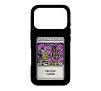 Carcasa para iPhone 17 Pro Nights Owl Gamer Nocturnal Bloodline Caffeine Maxed