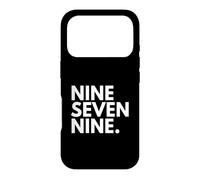Carcasa para iPhone 17 Pro Nine Seven Nine Código de Área 979 College Station TX Texas EE.UU