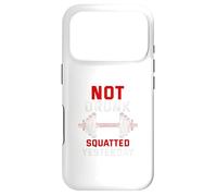 Carcasa para iPhone 17 Pro No Borracho en Cuclillas Ayer