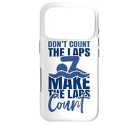 Carcasa para iPhone 17 Pro No cuentes Las Vueltas Haz Que Las Vueltas cuenten Natación