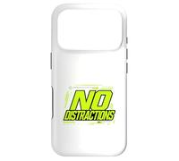 Carcasa para iPhone 17 Pro No Distractions Focus Discipline Motivación Gráfico