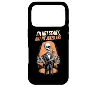Carcasa para iPhone 17 Pro No doy Miedo, Pero mis Chistes sí lo Son Chistes de esquelet