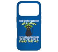 Carcasa para iPhone 17 Pro No es mi Culpa Que pensaras Que era un dragón Gato Divertido Normal