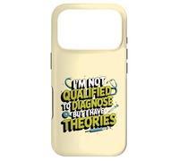 Carcasa para iPhone 17 Pro No Estoy calificado para diagnosticar, Pero Tengo teorías psicología