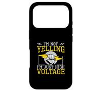 Carcasa para iPhone 17 Pro No Estoy Gritando, Soy Solo un Ingeniero eléctrico de Alto Voltaje