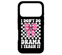 Carcasa para iPhone 17 Pro No Hago Drama Lo enseño Drama Maestro Enseñar Teatro