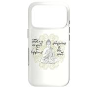 Carcasa para iPhone 17 Pro NO Hay Camino hacia LA Felicidad Buddha Buda Meditando Mandala