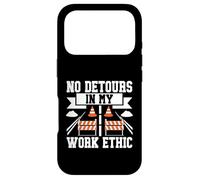 Carcasa para iPhone 17 Pro No Hay desvíos en mi Trabajo Ética Constructor de Carreteras
