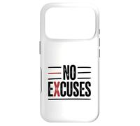 Carcasa para iPhone 17 Pro No Hay Excusas Diciendo Motivacional