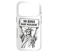 Carcasa para iPhone 17 Pro No Kings Statue of Liberty Fight Oligarchy