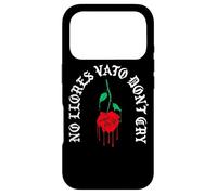 Carcasa para iPhone 17 Pro No Llores Vato Don't Cry Melting Rose Chicano Cholo