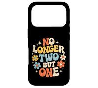 Carcasa para iPhone 17 Pro No Longer Two But One Romance de Unidad de Boda -