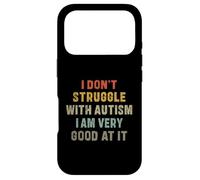 Carcasa para iPhone 17 Pro No Lucho con el Autismo Soy Muy Bueno en eso - Hombres Niños