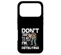 Carcasa para iPhone 17 Pro No me hables, Estoy detectando un Detector de Metales Divertido