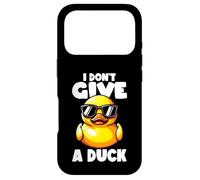Carcasa para iPhone 17 Pro No me Importa a un Amante de los Patos, Divertido Propietario de un Pato, Grosero, me Encanta el Pato