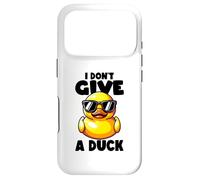 Carcasa para iPhone 17 Pro No me Importa a un Amante de los Patos, Divertido Propietario de un Pato, Grosero, me Encanta el Pato