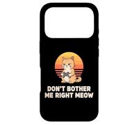 Carcasa para iPhone 17 Pro No me molestes, ¿Verdad? Meow Cat Gamer Retro