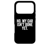 Carcasa para iPhone 17 Pro No, mi Coche no está Hecho todavía Divertido mecánico de Carga
