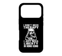 Carcasa para iPhone 17 Pro No Necesito Terapia Solo Necesito Libertad en Hong Kong Design