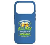 Carcasa para iPhone 17 Pro «No Puedes Beber» Cita Divertida sobre la Bebida: dichos del Día de San Padre