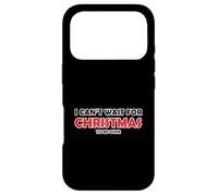 Carcasa para iPhone 17 Pro No Puedo Esperar a Que se acabe la Navidad