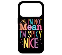 Carcasa para iPhone 17 Pro No Quiero Decir Que Sea Picante Buena Cita