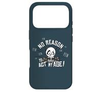 Carcasa para iPhone 17 Pro No Reason To Act My Age! Gaming Panda Pew Gamer