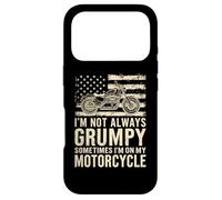 Carcasa para iPhone 17 Pro No Siempre Estoy gruñón a Veces Estoy en mi Motociclista