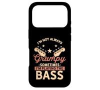 Carcasa para iPhone 17 Pro No Siempre Estoy Gruñón - A Veces Toco el Bajo