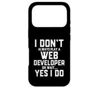 Carcasa para iPhone 17 Pro No Siempre Juego con un desarrollador Web