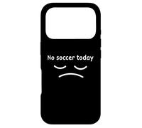 Carcasa para iPhone 17 Pro no Soccer Today Fútbol Futbolero Futbolistas Jugador Fútbol