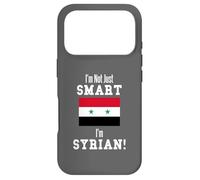 Carcasa para iPhone 17 Pro No Soy Solo Inteligente, Bandera de país Sirio Siria