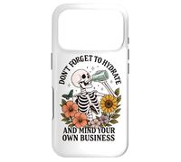 Carcasa para iPhone 17 Pro No te Olvides de hidratarte y ocuparte de Tus Propios Asuntos