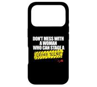 Carcasa para iPhone 17 Pro NO TE Pierdas con UNA Mujer Que Puede ESCENAR UNA Escena DE Crimen Fan Meme
