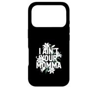 Carcasa para iPhone 17 Pro No Tengo tu mamá, un diseño Divertido con Flores