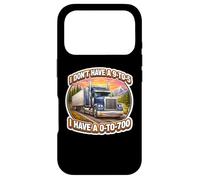 Carcasa para iPhone 17 Pro No Tengo un Camionero de 9 a 5 Tengo un Camionero Conductor de camión de 0 a 700