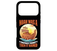 Carcasa para iPhone 17 Pro Noah Was A Conspiracy Theorist Then It Rained