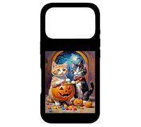 Carcasa para iPhone 17 Pro Noche de Caramelos de Gatitos