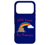Carcasa para iPhone 17 Pro Noé Ark Dios Mantiene Sus promesas Linda Religiosa