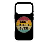 Carcasa para iPhone 17 Pro Nombre Personalizado Ruth I Love Ruth Retro Vintage Style