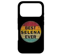 Carcasa para iPhone 17 Pro Nombre Personalizado Selena I Love Selena Retro Vintage Style