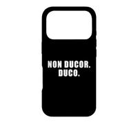Carcasa para iPhone 17 Pro Non Ducor. Duco. Frase Latina Que Significa No Soy guiado, yo lidero