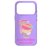 Carcasa para iPhone 17 Pro Noodles Shirt Soup Noodles Instant Pot Vaporwave Retro Style