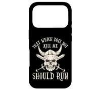 Carcasa para iPhone 17 Pro Nordic Viking: That Which Does Not Kill Me Should Run
