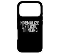 Carcasa para iPhone 17 Pro Normalize Critical Thinking Libertarian Apparel