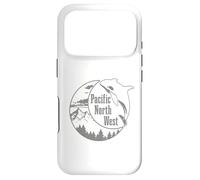 Carcasa para iPhone 17 Pro Noroeste del Pacífico PNW Orca Ballena Oregón Washington